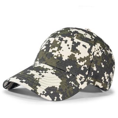 China COMMON hot sale cotton camouflage 6 panel hip hop outdoor sports men women baseball cap hat for sale