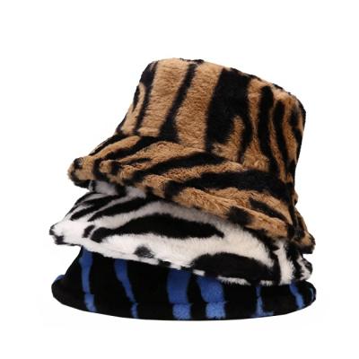 China Luxury Winter Logo Bucket Caps Hats Custom Made Adult Furry Image Wholesale Designers for sale