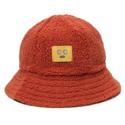 China Wholesale High Quality Character Fleece Embroidered Kids Design Your Own Logo Custom Bucket Caps Hat for sale