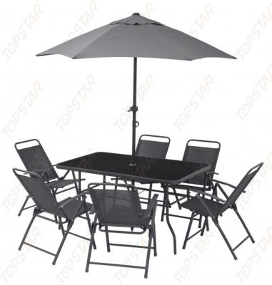 China Garden Set 6 Seater Patio Garden Furniture Set for sale