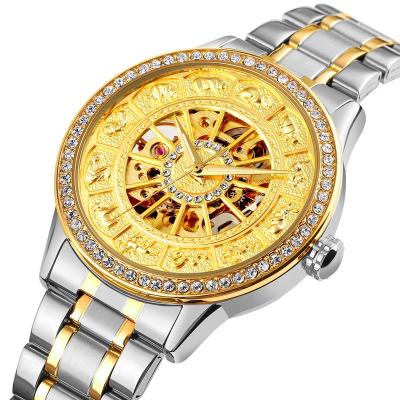 China High Quality Big Dial Luxury Watch Water Resistant Automatic Mechanical Watch SKMEI 9228 for sale