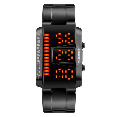 China Binary day/date skmei 1179 men's metal watch wristwatch for sale