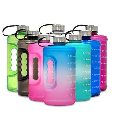 China Good Price Stocked New Type Customized Wholesale Water Bottles 2200ML Gym Water Bottle for sale