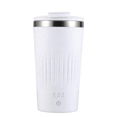 China 400mL Disposable High-end Fashion Mug Coffee Cup Stainless Steel Portable Intelligent Shaftless Electric Mug for sale