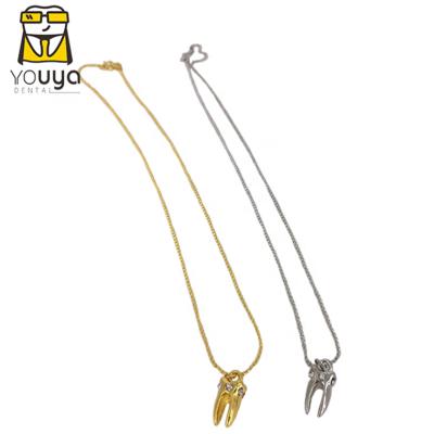 China Eco-friendly Wholesale Stainless Steel Single Tooth Dental Mobile Phone Chain for sale