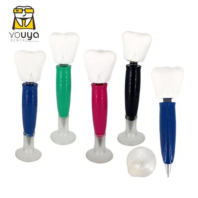 China office & School Pen New Type Plastic Molar Tooth Shape Pen For Dental Gift Ballpoint Pen for sale