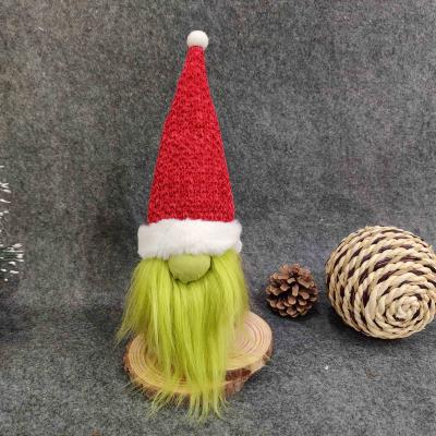 China Handmade Christmas Santa Easter Day 2022 Tomte Plush Doll Tabletop Easter Gnome Figurines for sale