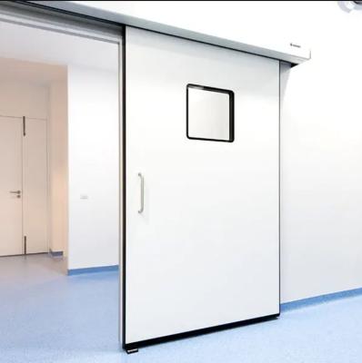 China Airtight Automatic Fire Protection Door Aluminum Leaf Main Door Automatic Operating Room Door in Hospital for sale