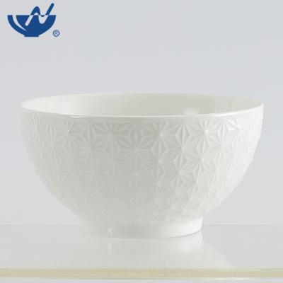 China Manufacturer Wholesale New Item Sustainable Tableware Microwave 5 Inch Round Ceramic Salad Bowl for sale