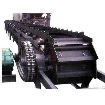 China China Heavy Duty Heat Resistant Apron Heat Resistant Chain Conveyor For Crushed Material for sale