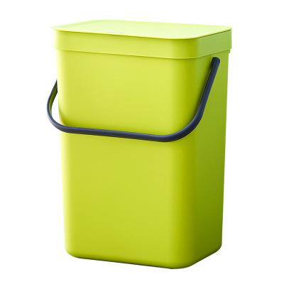 China Sustainable plastic multiple uses bathroom kitchen wall mounted waste bin for sale