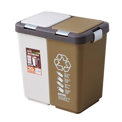 China Household Viable Daily Necessities Thickening Plastic Trash Can for sale