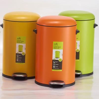 China Sustainable Kitchen Stainless Steel Trash Can Restaurant Trash Can Recycle for sale