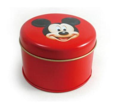 China Wholesale Special Round Tin with Slip Lid for sale