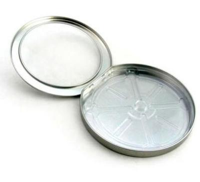 China Window top lid CD tin case for sale