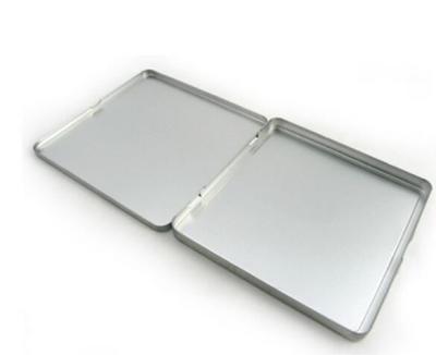 China sandblast CD tin case for sale