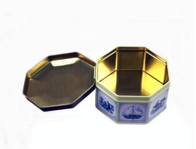 China Wholesale Cut Corner Metal Coffee Tins for sale