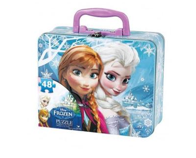 China Disney Frozen Puzzle Tin with Handle for sale