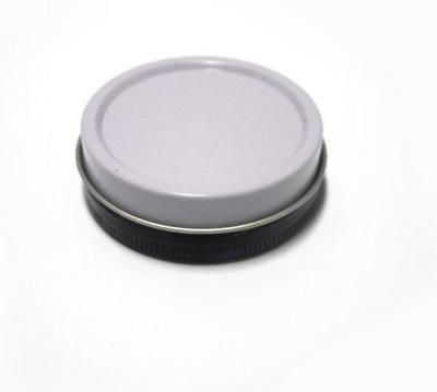 China Custom Seamless Tin Pill Container with Screw Lid for sale