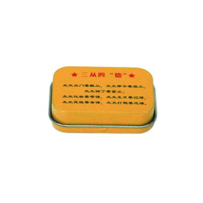 China rectangular decorative mint tin for sale