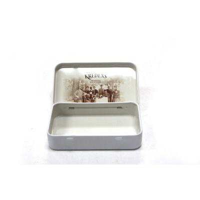 China custom small metal rectangular tins for sale