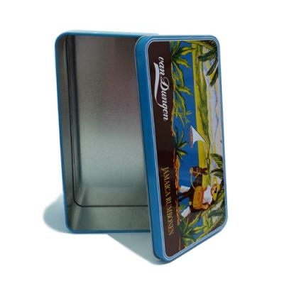 China A6 postcard collection tin box for sale