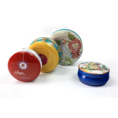 China Scented tin candle containers wholesale for sale