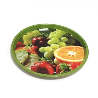 China Decorative metal trays for food for sale