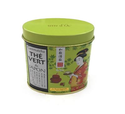 China Vintage mini oval spice tin for sale