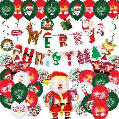 China Christmas Party High Level Party Balloon Spiral Set Decoration Christmas Balloon Decoration for sale