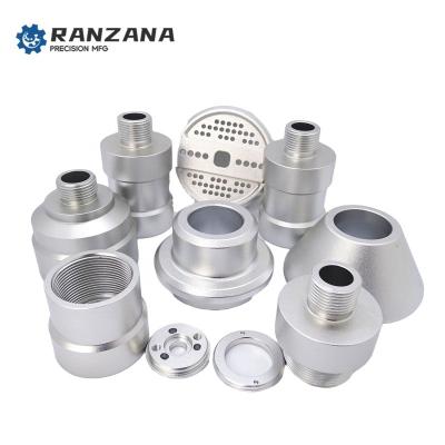 China Industrial Equipment Aluminum CNC Parts High Precision Anodizing CNC Machining Composite Rotational Milling Machining Parts for sale