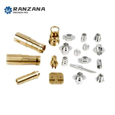 China Manufacturing Equipment OEM Non-Standard CNC Precision Fabrication Machining Custom Brass Tinned Copper Turning Machinery Parts for sale