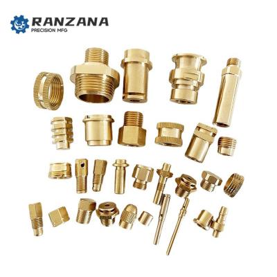 China Industrial Equipment CNC Machining Turn Copper Turning Parts Manufacturing Various Custom Brass Machining Parts for sale