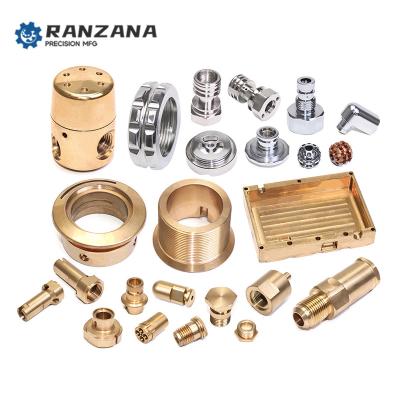 China Factory Equipment High Precision CNC OEM 5 Axis Machining Custom Brass Turning Machine Milling Parts for sale