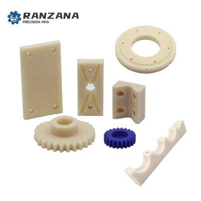 China Industrial Equipment High Precision CNC Manufacturing OEM PEEK POM Plastic Gears Milling Mechanical Parts for sale