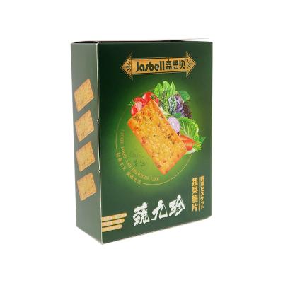 China Recyclable Art Paper Seafood Freezer Storage Cereal Box Custom Printing Foldable Package Box Frozen Food Or Cookie Snacks Packaging for sale