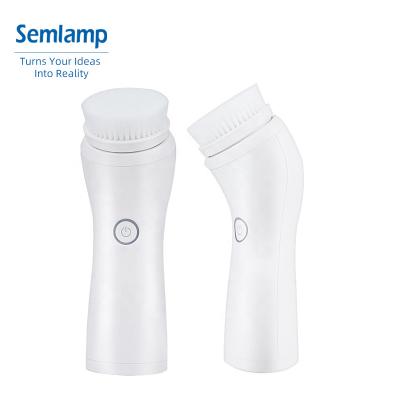 China High Quality Acne Treatment Facial Electric Facial Exfoliator Silicone Brush Sonic Facial Cleansing OEM For Sale for sale