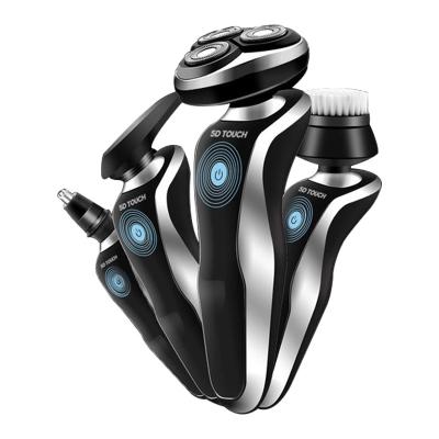 China Rechargeable Triple Blade And Barber Facial Equipment Mini Blade Replacement Razor Hair Shavers And Trimmers Men With LCD Display for sale