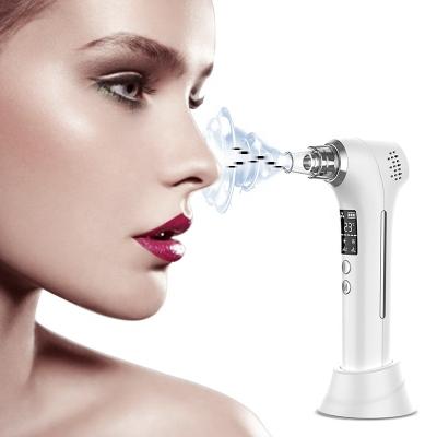 China Acne Treatment Blackhead Pore Vacuum Remover Extractor Tool with Hot and Cold Compress for sale