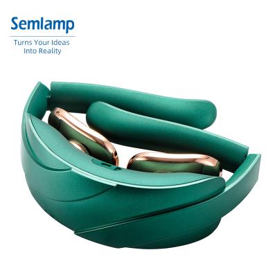 China Portable and Foldable Relaxation Massage Neck Product Health Care Cervical Vertebra Cervical Shiatsu Neck Smart Electric Massager for sale