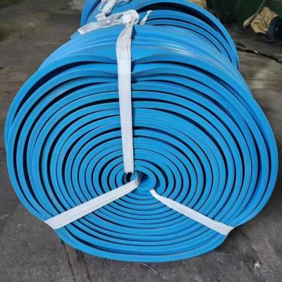 China PVC waterdichte gordel voor betonnen constructies in bubbelformaat 4-230 mm breedte blauw en geel Te koop