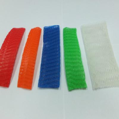 China Accurate Cutting Service PE Protective Net Sleeve Plastic Package Nets for Metal Parts for sale