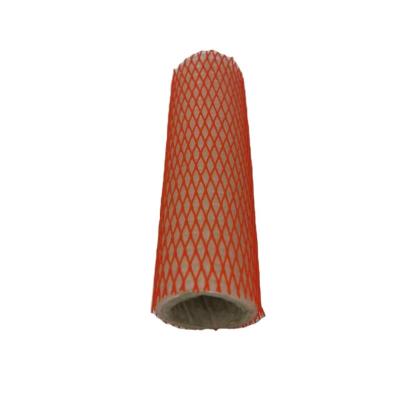 China Cutting Service Red Color Elastic PE Protective Nettings for Metal Parts Cylinder for sale