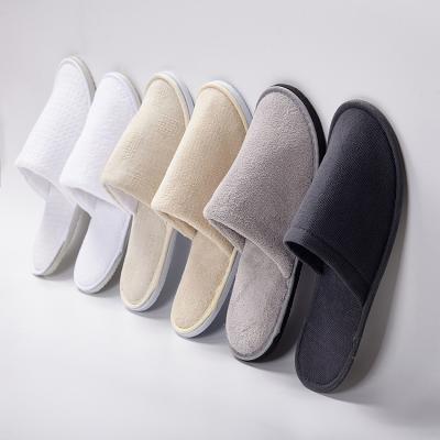 China OEM Logo Guest Spa Disposable Slippers Customized Non-slip Hotel Amenities for Hotels Hospital Wedding Airline for sale