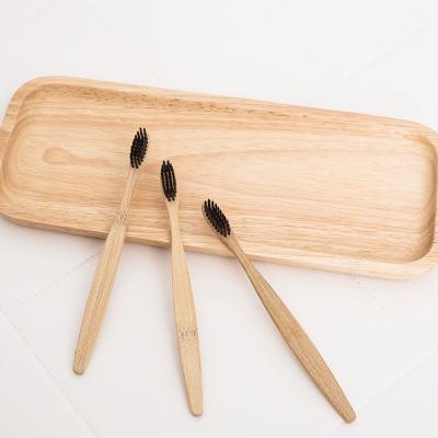 China Private label BPA FREE natural organic biodegradable moso private label bamboo toothbrush bpa FREE for sale