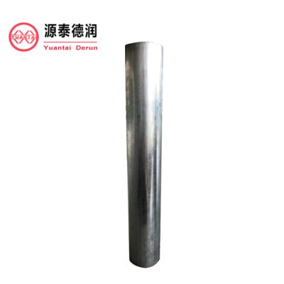 China Duct head zinc coated Z80-200g pre galvanized steel pipe, for duct greanhouse scaffolding for sale