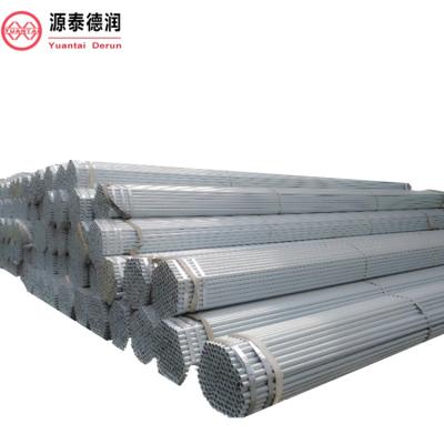 China Chinese Structure Pipe Tube BS 1387 20mm 1.5 Inch Galvanized Steel Pipe Sizes List for sale