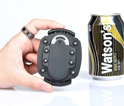 China Soft Edge Stocked Soda Can Opener Magnetic Bottle Opener Safety Beer Can Opener Manual-2 In1 for sale