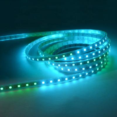 China Warehouse 2oz LED Strip 5V SK6812/Ws2812b/LC8812/APA104 IC 5050 RGB LED Strip for sale