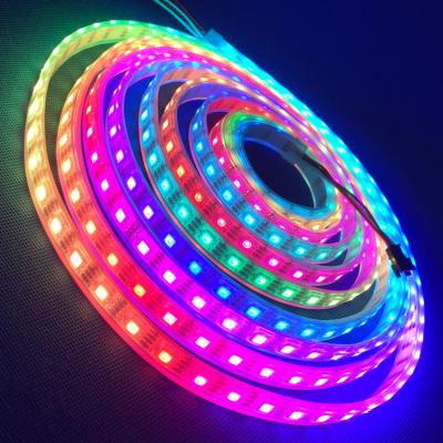 China LANDSCAPE High Lumen Digital 60led RGB LED Programmable Strip WS2812B IP68 for sale